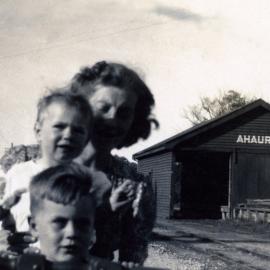 Ahaura Railway Station about 1945.