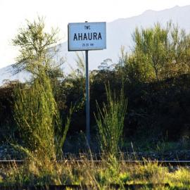 Ahaura Railway Station - all gone now . 2012.