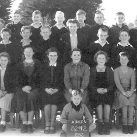 Ahaura Primary School 1953