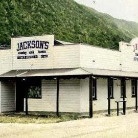 Jacksons Hotel and  Post Office,Otira. Jan 1975.     