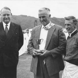 Govenor General Cobham with Mick Brown and Bob Skelton 