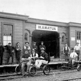 Ikamatua Railway Station.