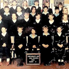Greymouth Junior High. Room 5, 1995