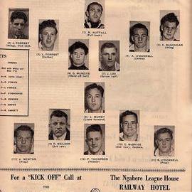 West Coast Rugby League Team .1950.