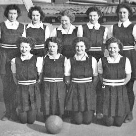 Runanga Basketball (Netball) Team 1941-1942