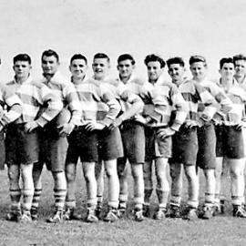 West Coast Rugby Union Team,3rd Grade Reps.1948-1949.