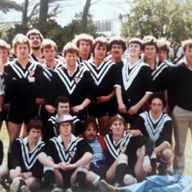 1981 Runanga Senior Reserves road trip to Wellington, played Randwick 