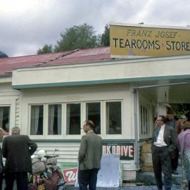 Franz Josef Tearooms and Store,1962.