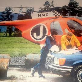 Chris Cowan with Rex Giles, Consolidated Mining 1985
