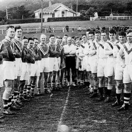 Runanga Senior Reserves at Wellington, played St George 1946