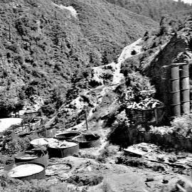 Cyanide tanks, Waiuta.