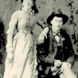  Eveline Amy (Helmes) and Frederick Henry Smith.ca.1887.