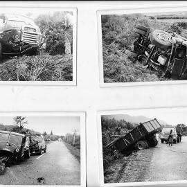 Greenhills after wheel came off at Coal Creek. 1960`s.