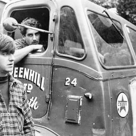 Brian Jones (Ringo) and Barry Curran - Greenhill workers.