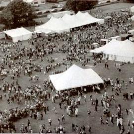 Wildfoods festival at Cass Square,Hokitika.