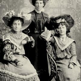  Does anyone recognise the young ladies in this James Ring photo.ca.1900`s.