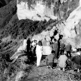 Slip at Twelve Mile, Coast Road.1977.