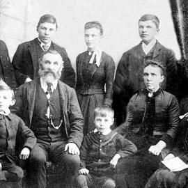 Coburn Family, Greymouth.ca.1888.
