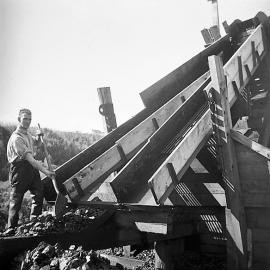 Rata Opencast Mine, Charleston 1946--4 photos