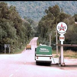 Fox Glacier looking south, early 80s.