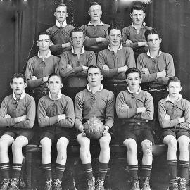 Grey Technical High School Soccer XI, 1938.