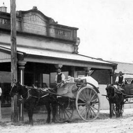 HB  Preston's Bakery , Gibson Quay, Hokitika. 
