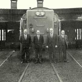 George Hesselyn, Stan Crowe, Jack Hooper, Eric Jones - Elmer Lane Greymouth.1969.