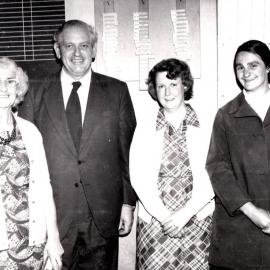 Norman Kirk, opening of Matai Industries.1973.