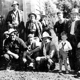 Ross Limeworks Staff. ca.early 1950`s.
