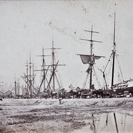 Hokitika Wharf 1867