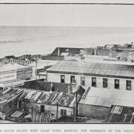 Hokitika erosion, May 1914
