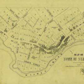Stafford Map, 1871.