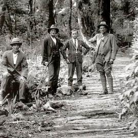 Denniston bridle path, early 1900s.