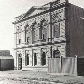 Hokitika Townhall ,1869 .
