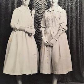 Violet McTaggart and Leola Stenhouse.