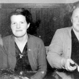 Christine Hobbs, Jean Ledson and Mollie Duff -  Reefton.