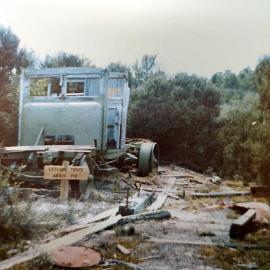 Leyland Truck that served Alborns Mine, 1976.