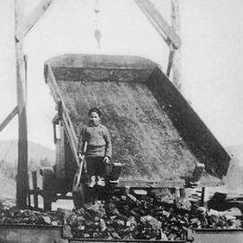 Truck from Alborns Mine, Reefton.