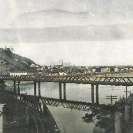 Road and Rail bridges, Greymouth.1959.