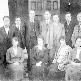 Greymouth Technical High School, Staff,1923.