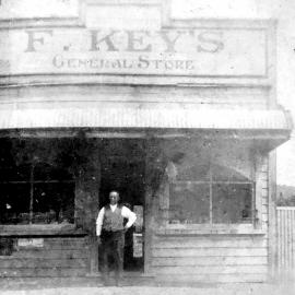 Fred Key's General Store on Argyle Street,Dunollie.