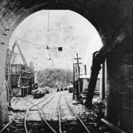 Tunnel portal at Otira.