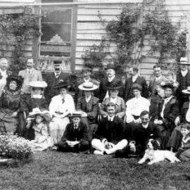 Greymouth Railway Christmas Party 1906