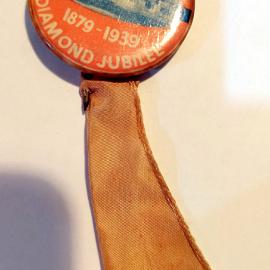 Badge of Reefton State School Diamond Jubilee, 1939.