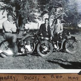 1948 shots of local motorcycle enthusiasts *PHOTO ALBUM*