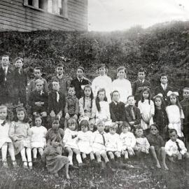 Boatmans (Capleston) School, about 1921.