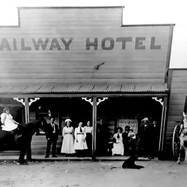 Railway Hotel, Ngahere.