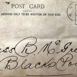 Golden Fleece battery at the end of Franklyn Street, Blacks Point. 