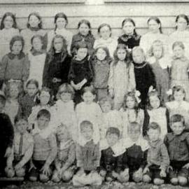 Cobden school.   1911 and 1921.  - 2 PHOTOS -