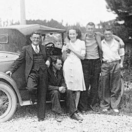 Billy Brereton and Noel Nestor, Kotuku.1940`s.